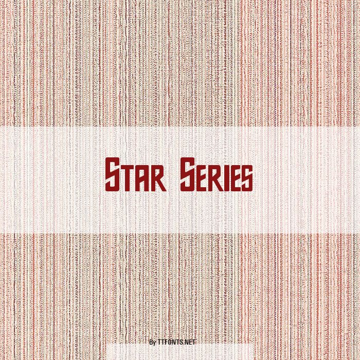 Star Series example